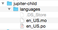 Translate Theme - Languages Folder