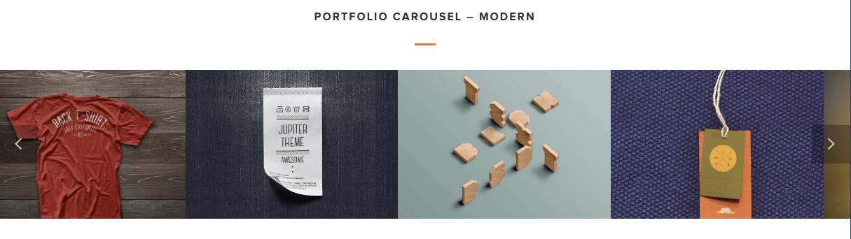 Photography Website Carousel Front End