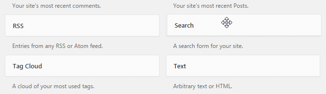 Configuring search box - Search widget