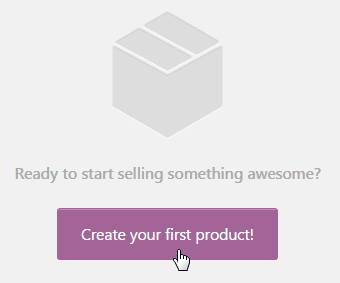 Creating a product post - create your first product