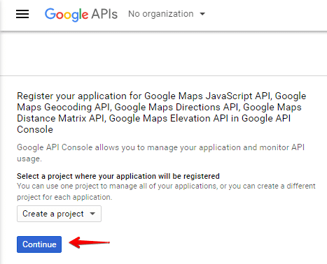 Advanced Google Maps shortcode - getting api