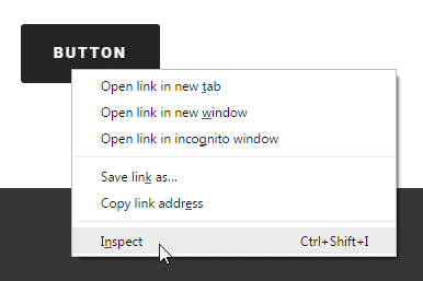 Inserting shortcodes into sliders - button inspect