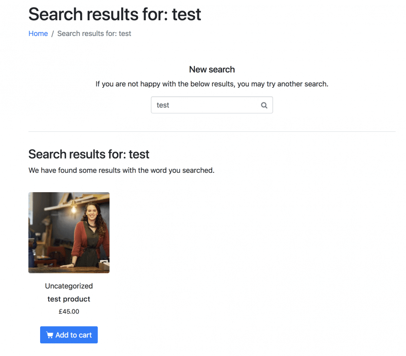 Create Custom Search Results Page via Jupiter X 5