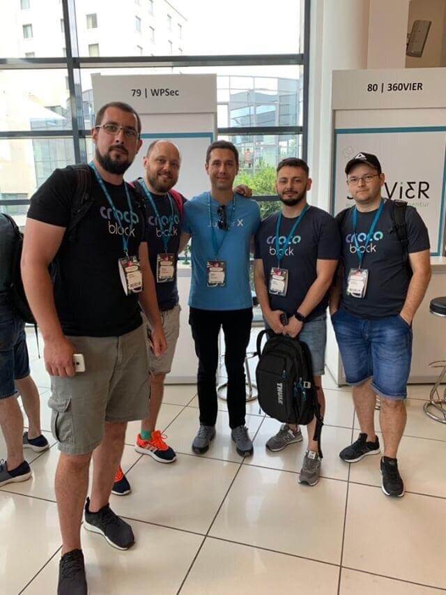 WordCamp Europe 2019 - Crocoblock Team