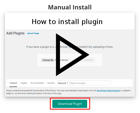 WordPress Backup Download Plugin