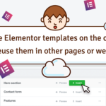 Preset and custom Elementor templates Featured