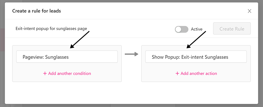 WooCommerce conversion rate - show popup