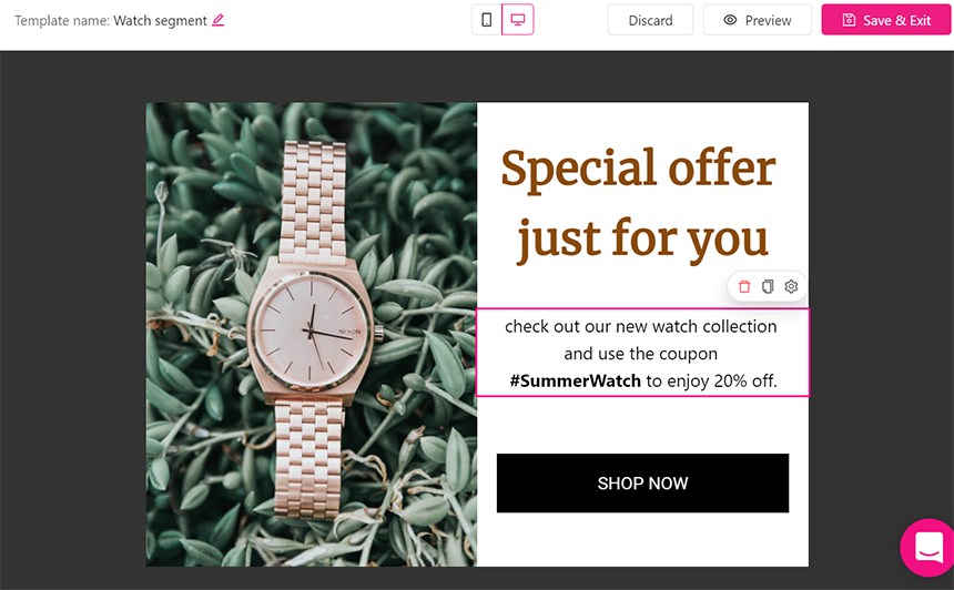 WooCommerce conversion rate - popup