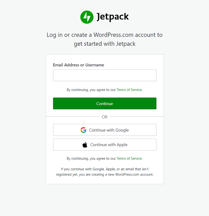share WordPress posts automatically - jetpack login